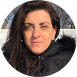 Foto da professora Daniela Picchiai